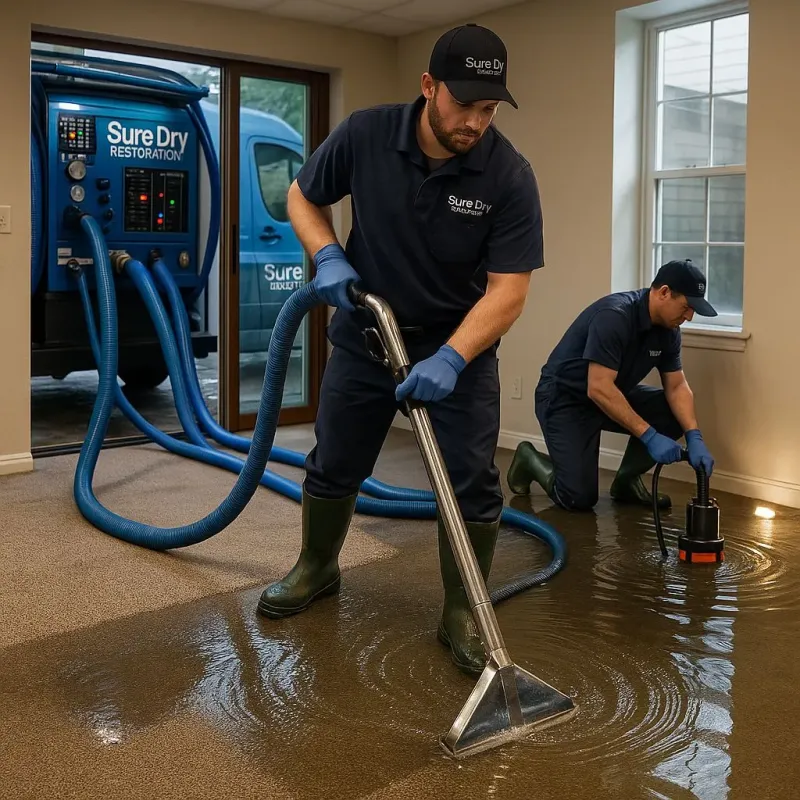 Water Extraction and Removal process in Knob Noster, MO